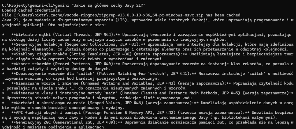 Tryb pojedynczej komend