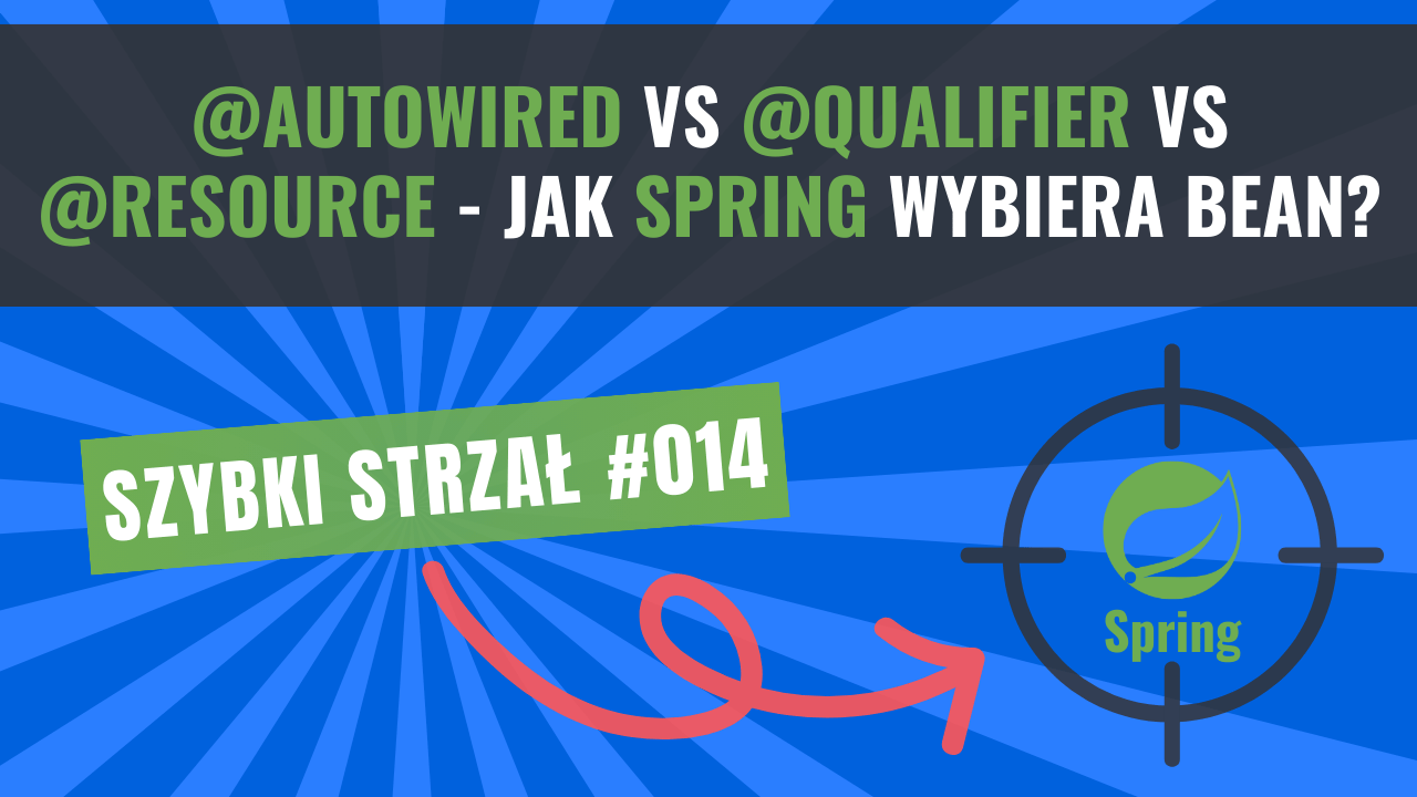 You are currently viewing @Autowired vs @Qualifier vs @Resource – jak Spring wybiera bean?